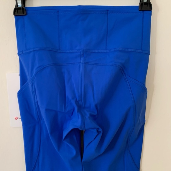 lululemon Fast and Free High-Rise Tight 25" in Blazer Blue Tone Size 4 New NWT - Picture 12 of 17